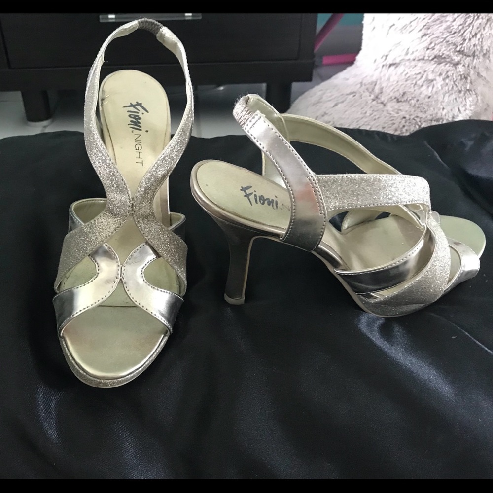 Sparkly Confortable Party Heels